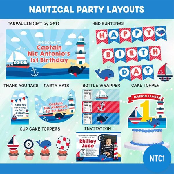 Nautical Party Layouts Thumbnail