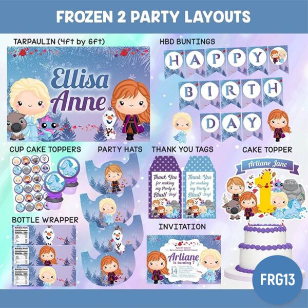 Frozen 2 Party Layouts Thumbnail