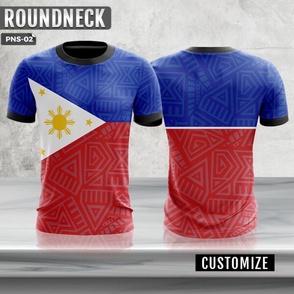 Philippine Design Full Print Roundneck Shirt Thumbnail