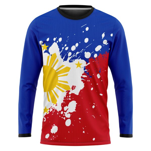 Philippine Design Full Print Long Sleeve Shirt Thumbnail