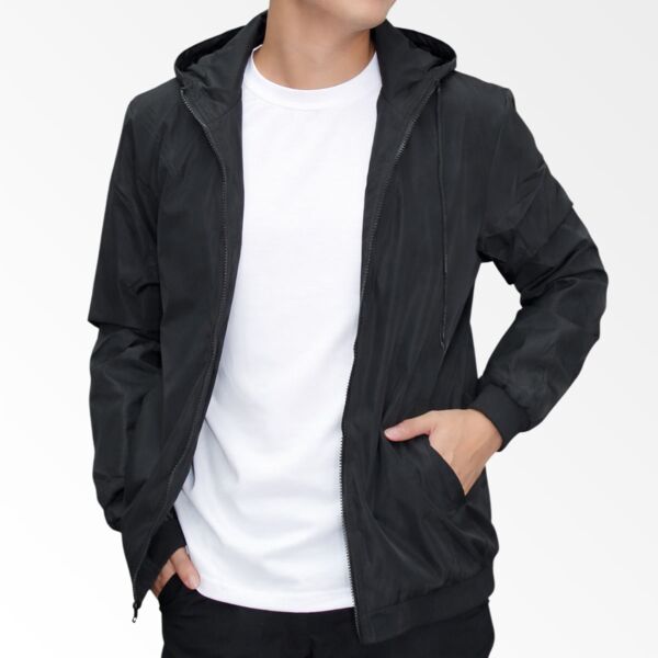Bomber Jacket with Hood Thumbnail