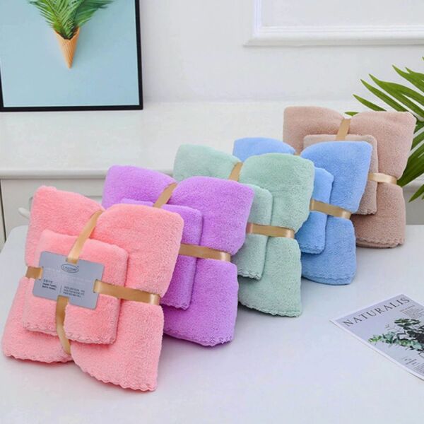 Royal Cannon Microfiber Bath Towel Set Thumbnail