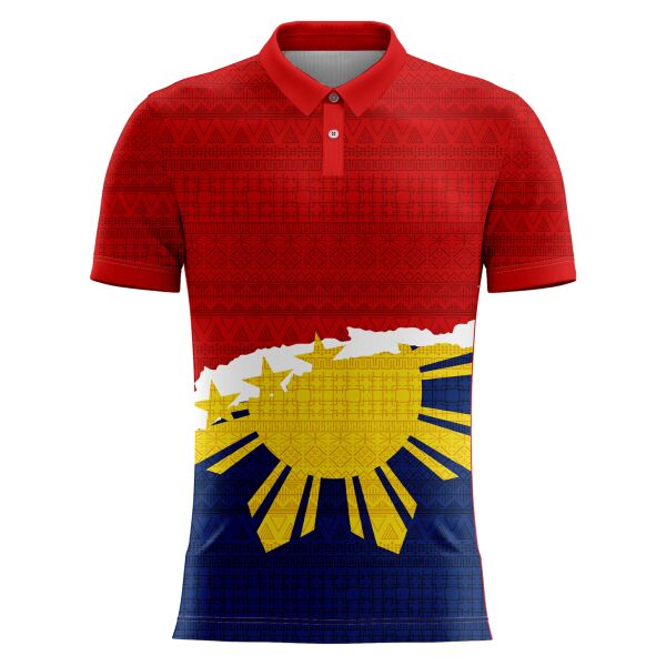 Philippine Design Polo Shirt Full Print Sublimation Thumbnail