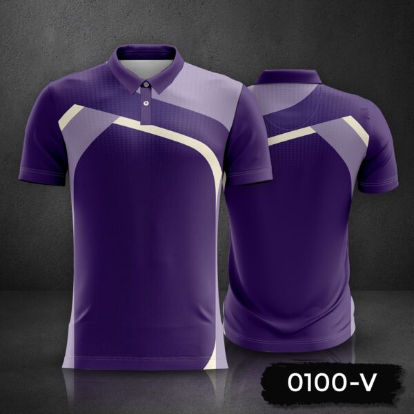 Esport Jersey Uniform Polo Shirt Full Print Sublimation Thumbnail