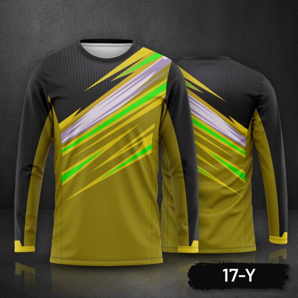 Premium Vector Linear Design Long Sleeve Full Print Sublimation Thumbnail