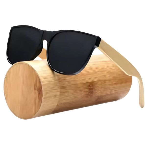 Sunglass w/ Bamboo Case Thumbnail