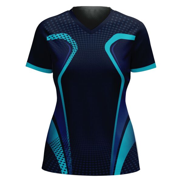 V-neck Volleyball Jersey Full Print Sublimation Thumbnail