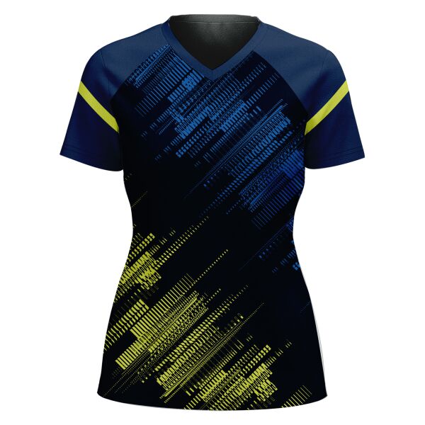 V-neck Volleyball Jersey Full Print Sublimation Thumbnail