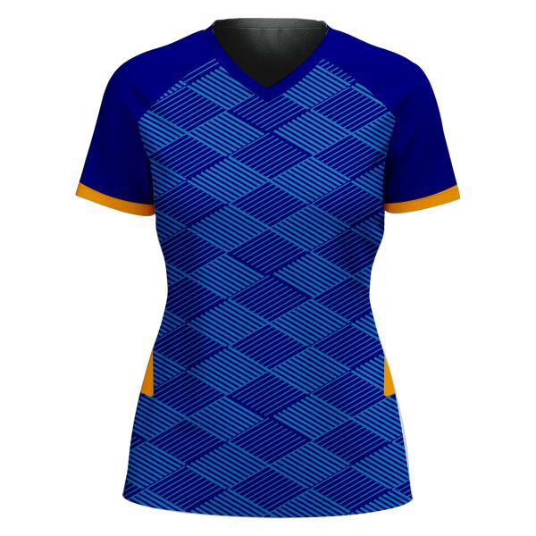V-neck Volleyball Jersey Full Print Sublimation Thumbnail