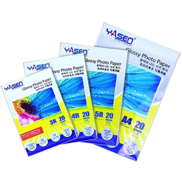 Yasen Glossy vinyl sticker 150 gsm A4 (20's) Thumbnail