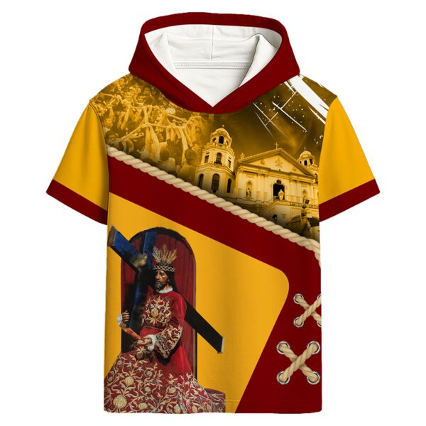Traslacion 2026 Full Print Short Sleeve Shirt with Hood Thumbnail