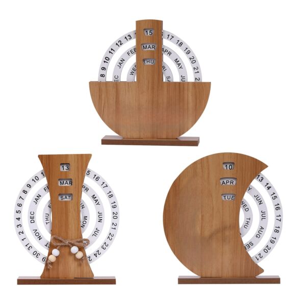 Wooden Perpetual Calendar  Thumbnail