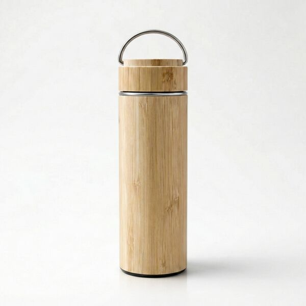 Vacuum Double Walled Bamboo Tumbler Thumbnail