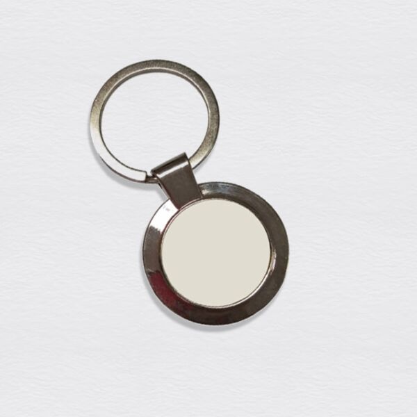 Metal Circle Keychain Thumbnail