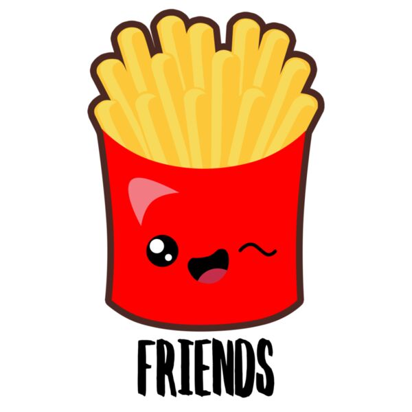 Food Buddies - Fries - Friends - FB4 Thumbnail
