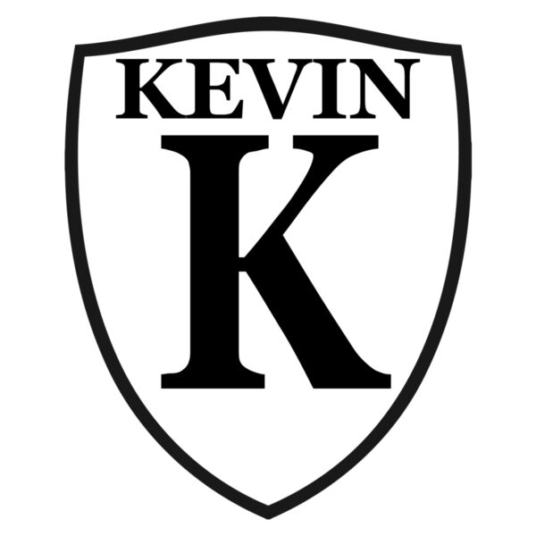 Shield Medal - Black - (Letter K) - MG9 Thumbnail