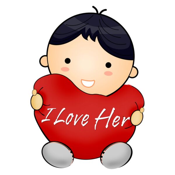 Couple Fixed Designs - Heart Pillow 01 - ILH01 Thumbnail