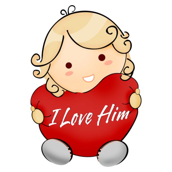 Couple Fixed Designs - Heart Pillow 02 - ILH-G Thumbnail