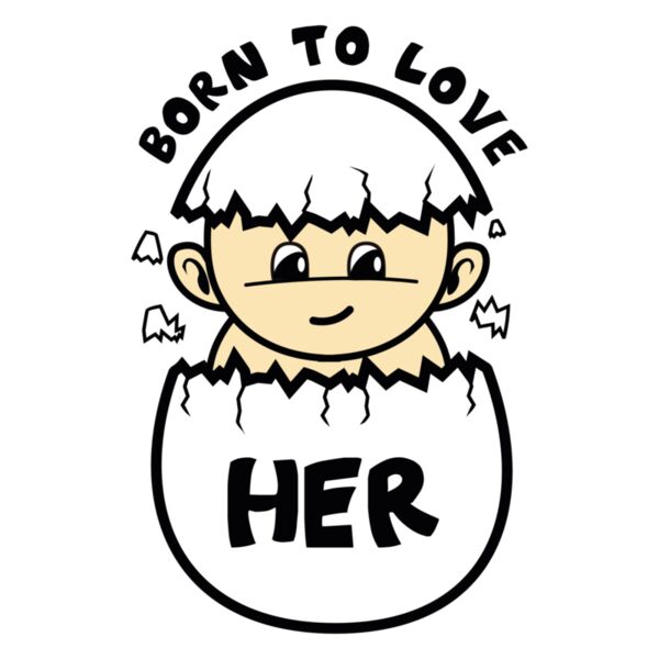 Couple Fixed Designs - Born to Love Her - BTL01 Thumbnail