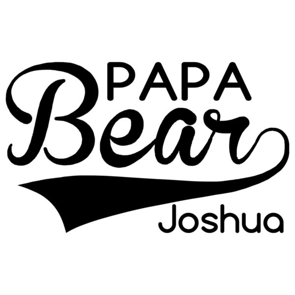 Family - Customizable Designs - Classic - Papa Bear - CD04-PAPA Thumbnail
