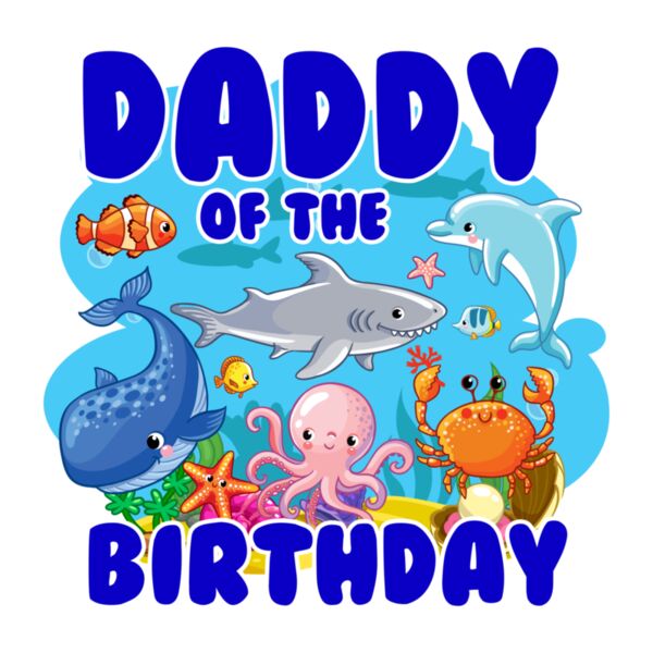 Family - Customizable Design - Birthday - Sea Theme - Dad - BDAY02-DAD Thumbnail
