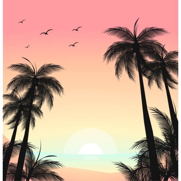 Summer Background Pattern - Tropical Island 01 - VSP24 Thumbnail