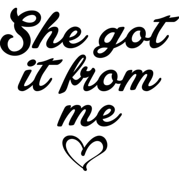 Mothers Day - She Got It From Me - MOM20_M Thumbnail