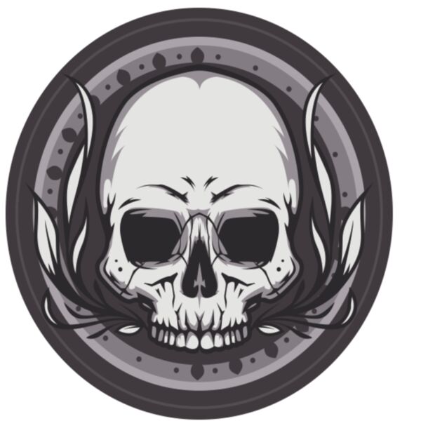 Design Book Adult - Crack Skull - AD34 Thumbnail