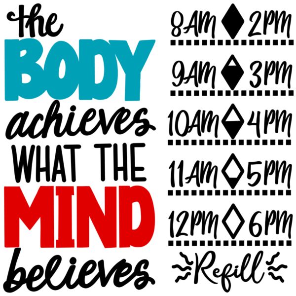 The Body achieves whta the Mind believes - IT-001 Thumbnail