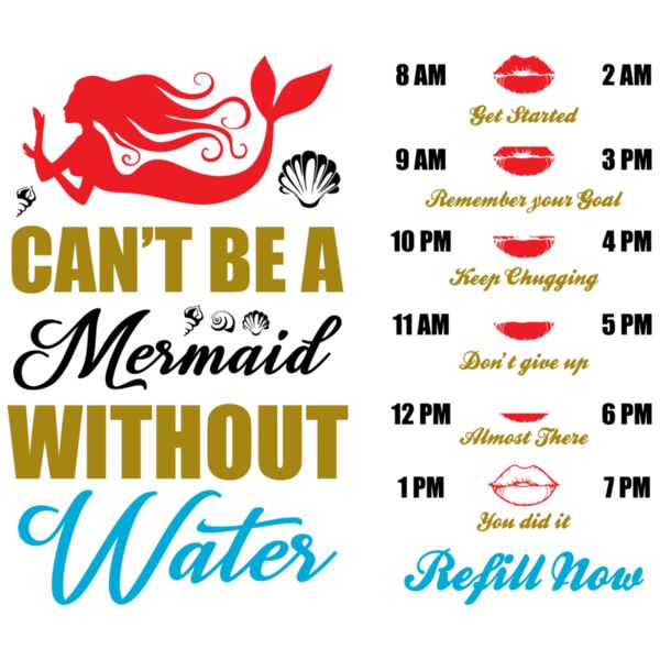 Can't be a Mermaid without Water - IT-010 Thumbnail