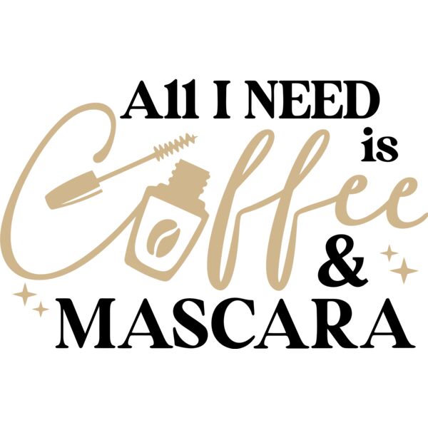 all i need  is coffee mascara - MAK-106  Thumbnail