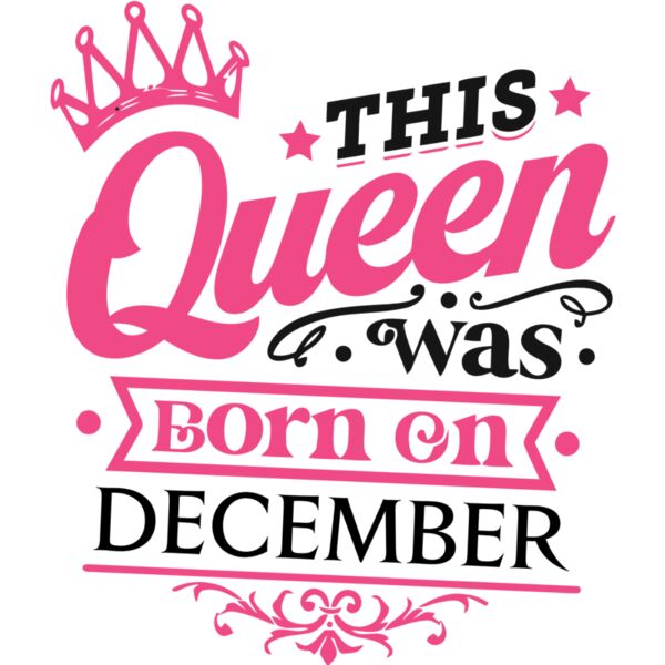 This Queen was Born on (Month), King and Queen - QBD-2 Thumbnail