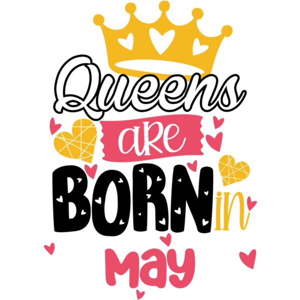 Queens are Born in (Month), King and Queen - QBD-20 Thumbnail