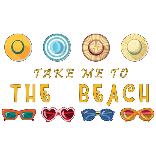 Take me to The Beach, Summer, Travel, Beach - D041-23 Thumbnail