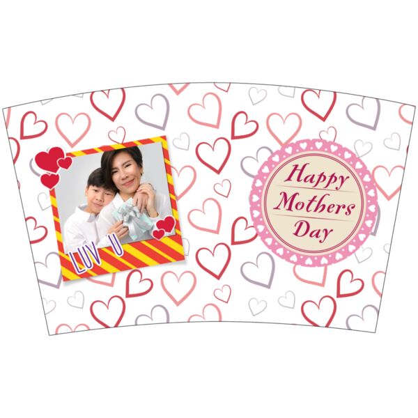 Happy Mother's Day, Photo Frame with Customizable Image, Mother's Day, MOM - MPT-3 Thumbnail