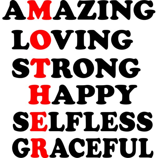 Amazing MOTHER, Mother's Day, MOM - MDS-08 Thumbnail