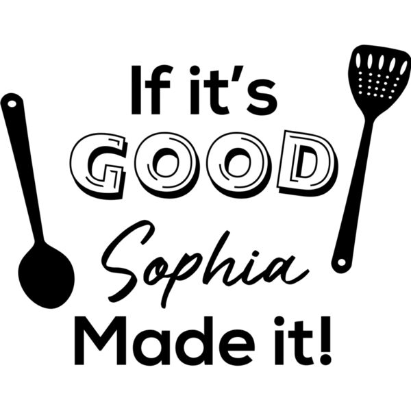 If it's GOOD MOM Made it, Kitchen Design with Personalized Name for Mother's Day - APR-003 Thumbnail