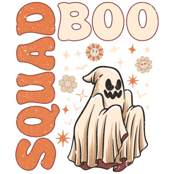 SQUAD BOO, Halloween Design - HPU-003 Thumbnail