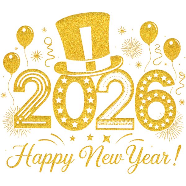 2026 Happy New Year! New Year 2026 Design - NYD-21 Thumbnail