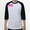 Raglan 3/4 Roundneck Shirt (White Body) Thumbnail