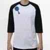 Raglan 3/4 Roundneck Shirt (White Body) Thumbnail