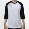 Raglan 3/4 Roundneck Shirt (White Body) Thumbnail