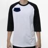 Raglan 3/4 Roundneck Shirt (White Body) Thumbnail