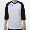 Raglan 3/4 Roundneck Shirt (White Body) Thumbnail