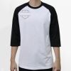 Raglan 3/4 Roundneck Shirt (White Body) Thumbnail