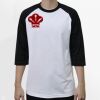 Raglan 3/4 Roundneck Shirt (White Body) Thumbnail