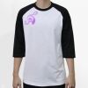 Raglan 3/4 Roundneck Shirt (White Body) Thumbnail