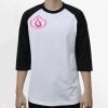 Raglan 3/4 Roundneck Shirt (White Body) Thumbnail