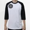 Raglan 3/4 Roundneck Shirt (White Body) Thumbnail