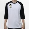 Raglan 3/4 Roundneck Shirt (White Body) Thumbnail